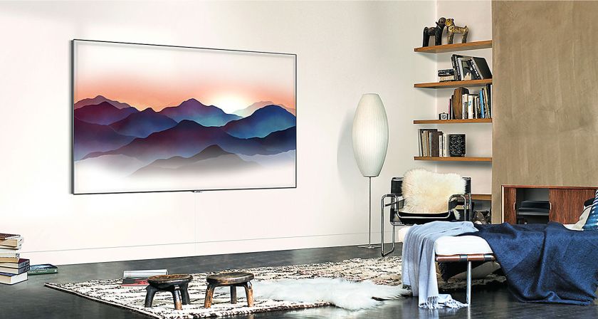Samsung art work Q7 QLED 4K UHD TV